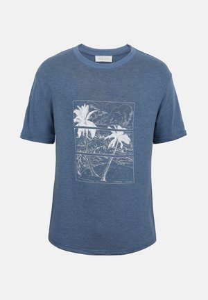 Pier One, T-shirt imprimé - blue