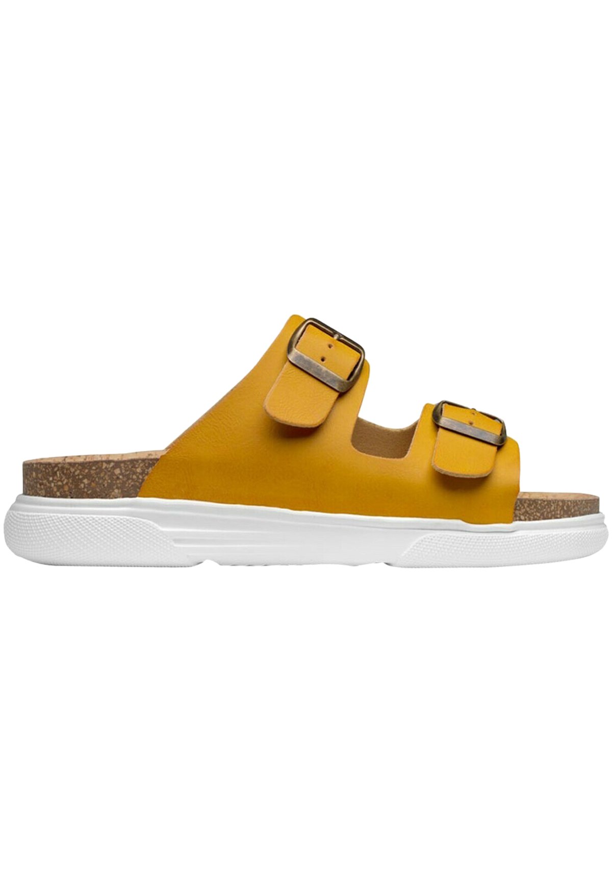 Feliz Caminar BELONA - Sandalias planas - amarillo - Zalando.es