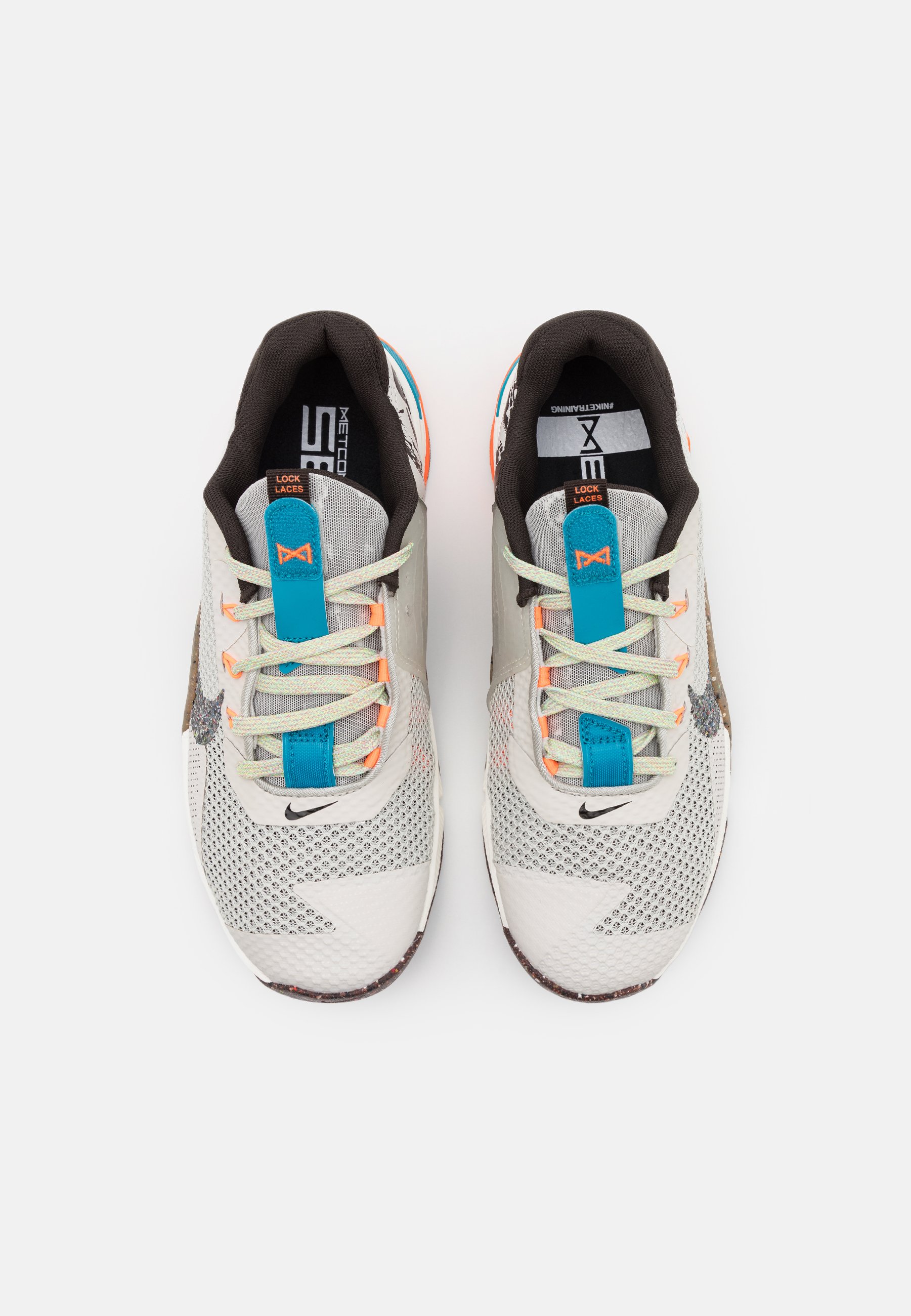 Nike Performance METCON 7 MFS - Trainingsschuh - light  bone/multi-color/medium brown/sail/velvet brown/total orange/hellgrau -  Zalando.ch