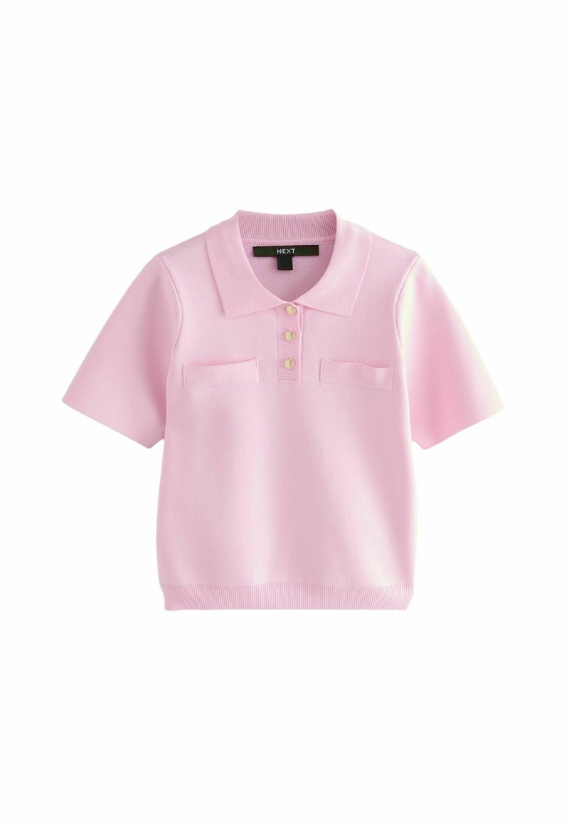 Next REGULAR FIT SMART COLLARED - Polotričko - pink bright