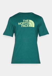 M SS EASY TEE - Camiseta estampada - deep nori/meta lime