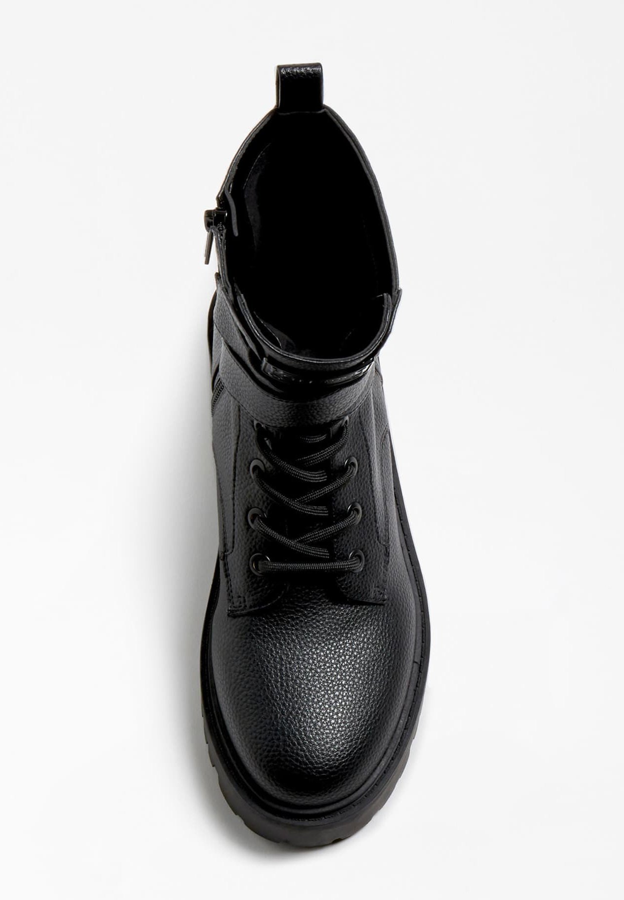 Guess ORANA LOGO SEITLICH - Veterboots - schwarz/Zwart - Zalando.be
