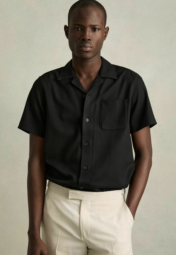 REGULAR FIT - NITUS CUBAN COLLAR SHORT SLEEVE - Hemd