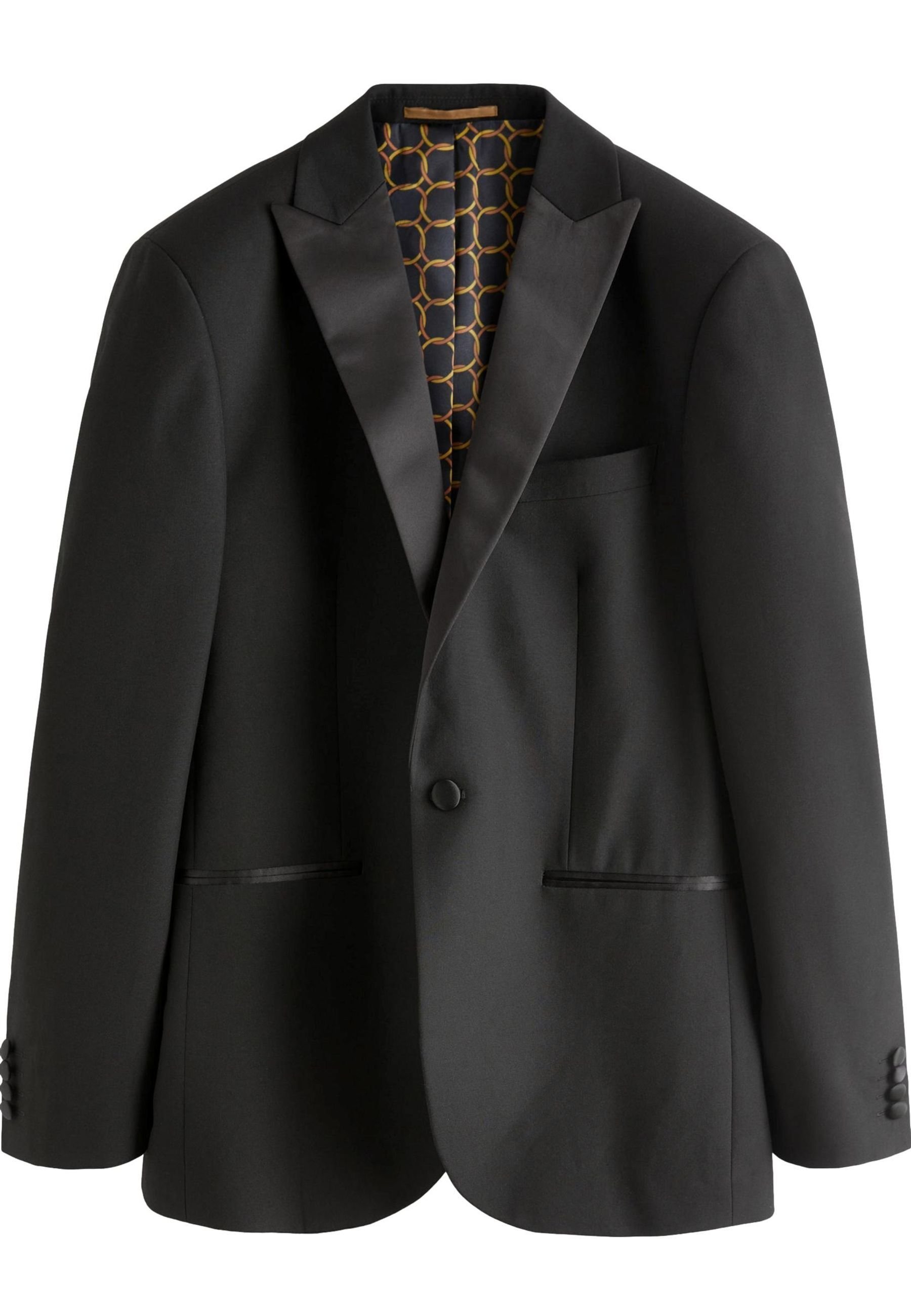 Next REGULAR FIT TUXEDO - Suit jacket - black - Zalando
