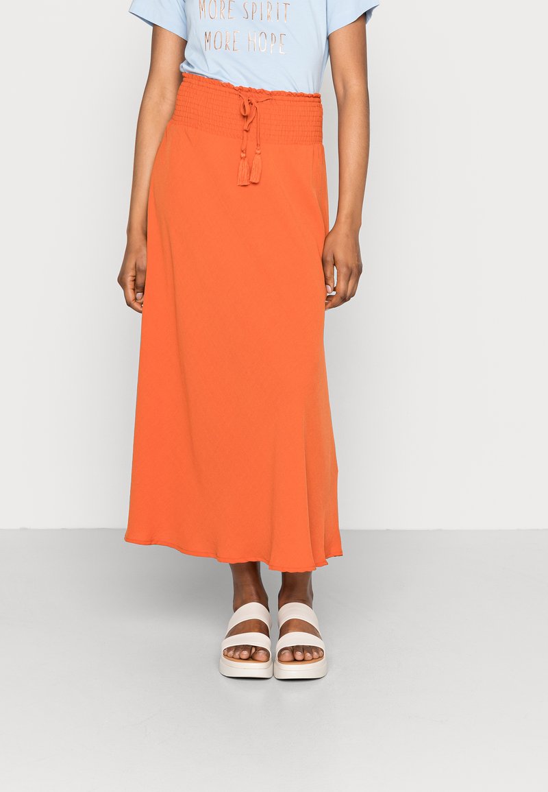 Damen Jeansröcke | More & More SKIRT MIDIA-Linien-Rockburnt orange/orange - CF39265 Damen Jeansröcke | More & More SKIRT MIDIA-Linien-Rockburnt orange/orange - CF39265