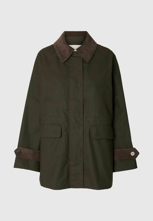 Selected, SLFWILMA JACKET NOOS - Manteau court - grape leaf