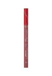 L'eyeliner Infallible de L'Oréal dans un design slim avec un capuchon rouge. L'emballage présente une finition brillante et un texte argenté imprimé pour le branding.