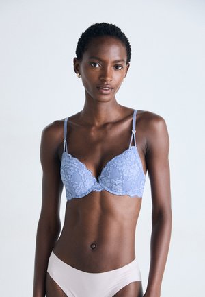 BRA MALVA IRIS - Push-up BH - dusty blue