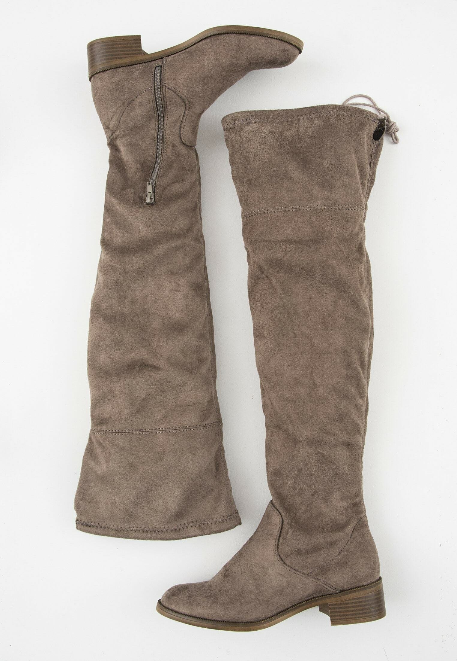 s.Oliver Botas mosqueteras - beige - Zalando.es