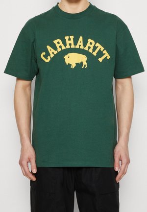 T-shirt med print - green
