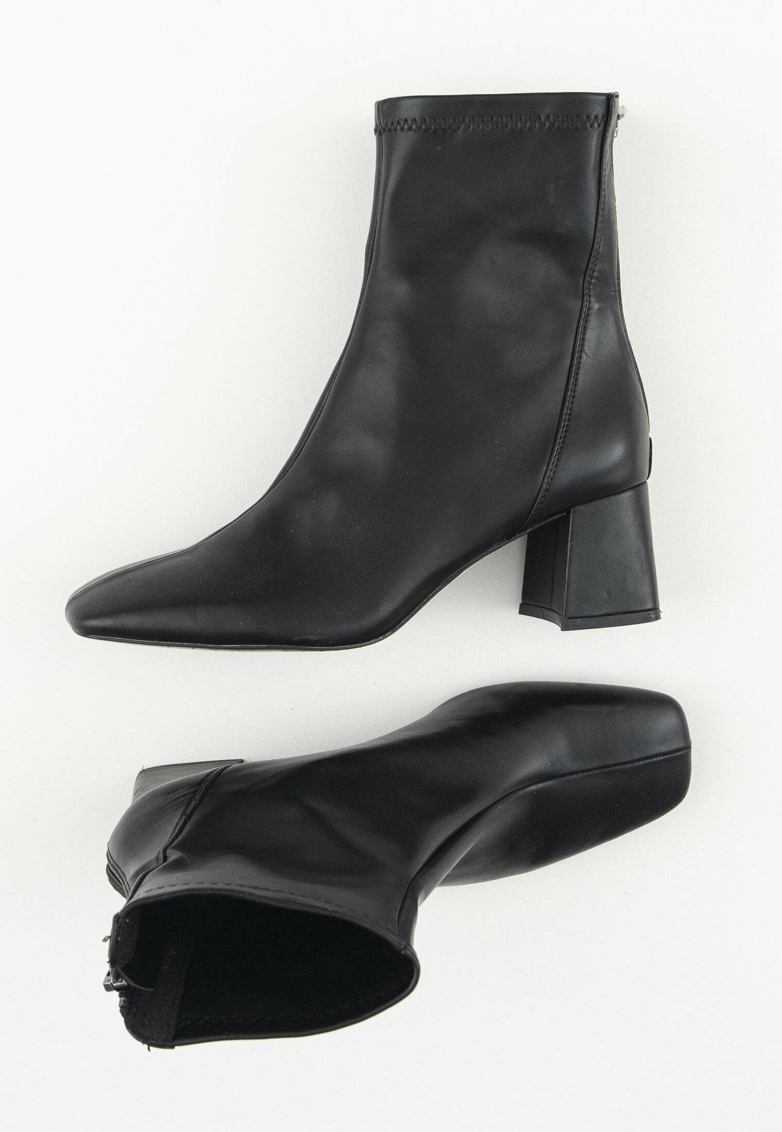 Stradivarius Botines - black/negro - Zalando.es
