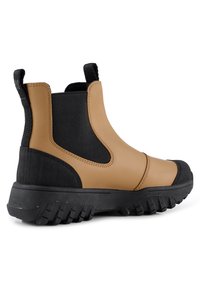 Woden MAGDA - Botines con plataforma - karamell