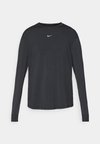 ONE RELAXED TOP - Μπλούζα με μακριά μανίκια - black/white