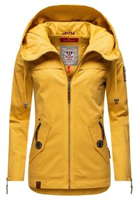 Navahoo WEKOO - Parka - yellow mustard dots