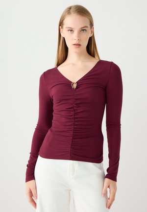 Longsleeve - burgundy