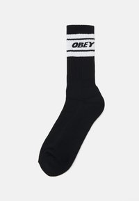 COOPER SOCKS UNISEX - Nogavice - black/white