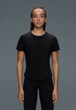 OYSHO, SHORT SLEEVE TECHNICAL - T-shirt de sport - black