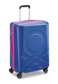 Delsey Paris UNITED COLORS OF BENETTON 4-ROLLEN KOFFERSET 3 TLG. - Set di valigie - blue