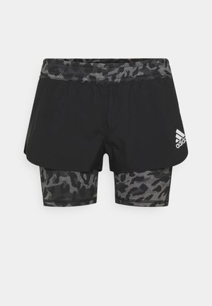 Pantalón corto de deporte - black/grey four