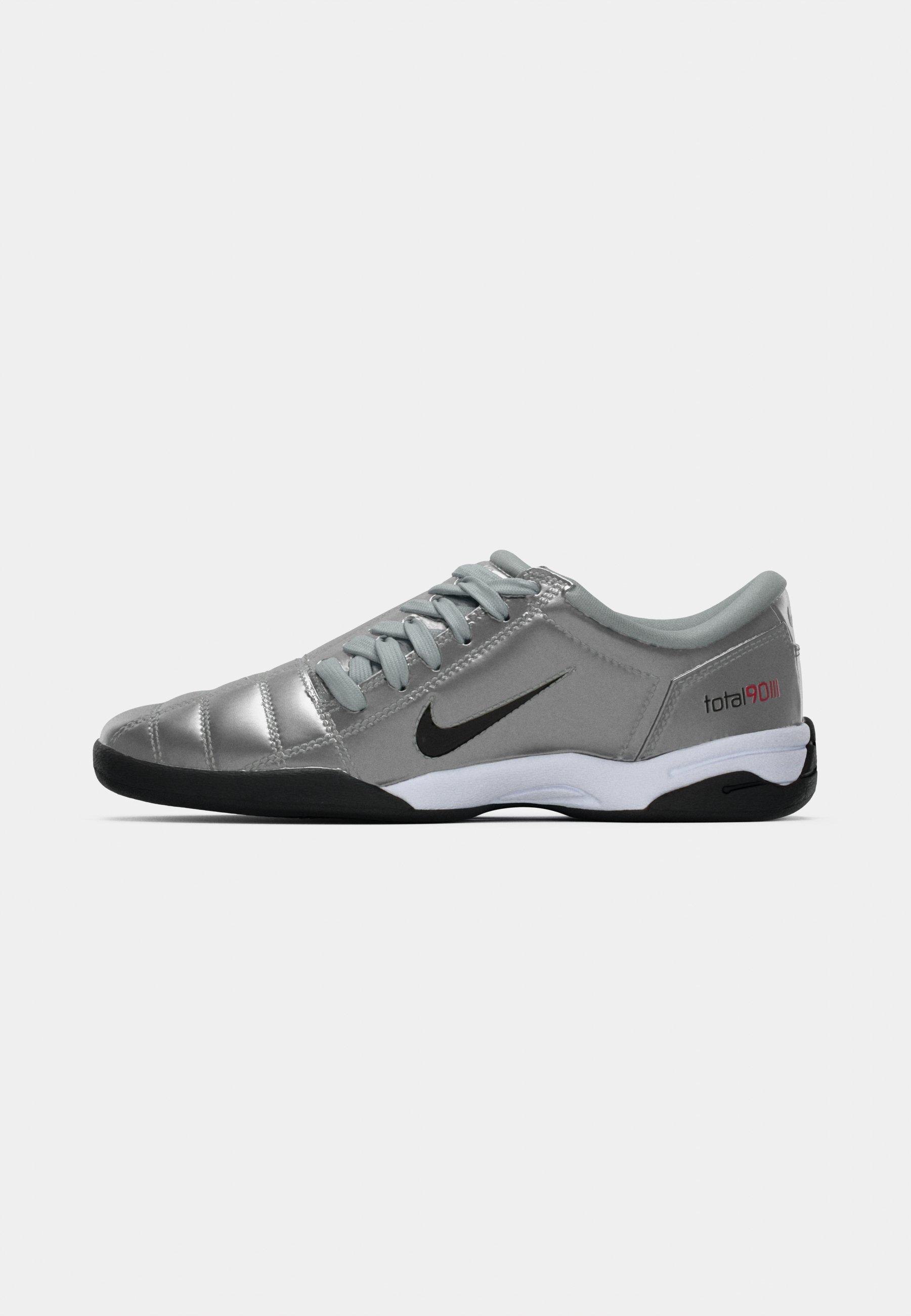Nike Sportswear T90 - Trainers - metallic silver-coloured/black
