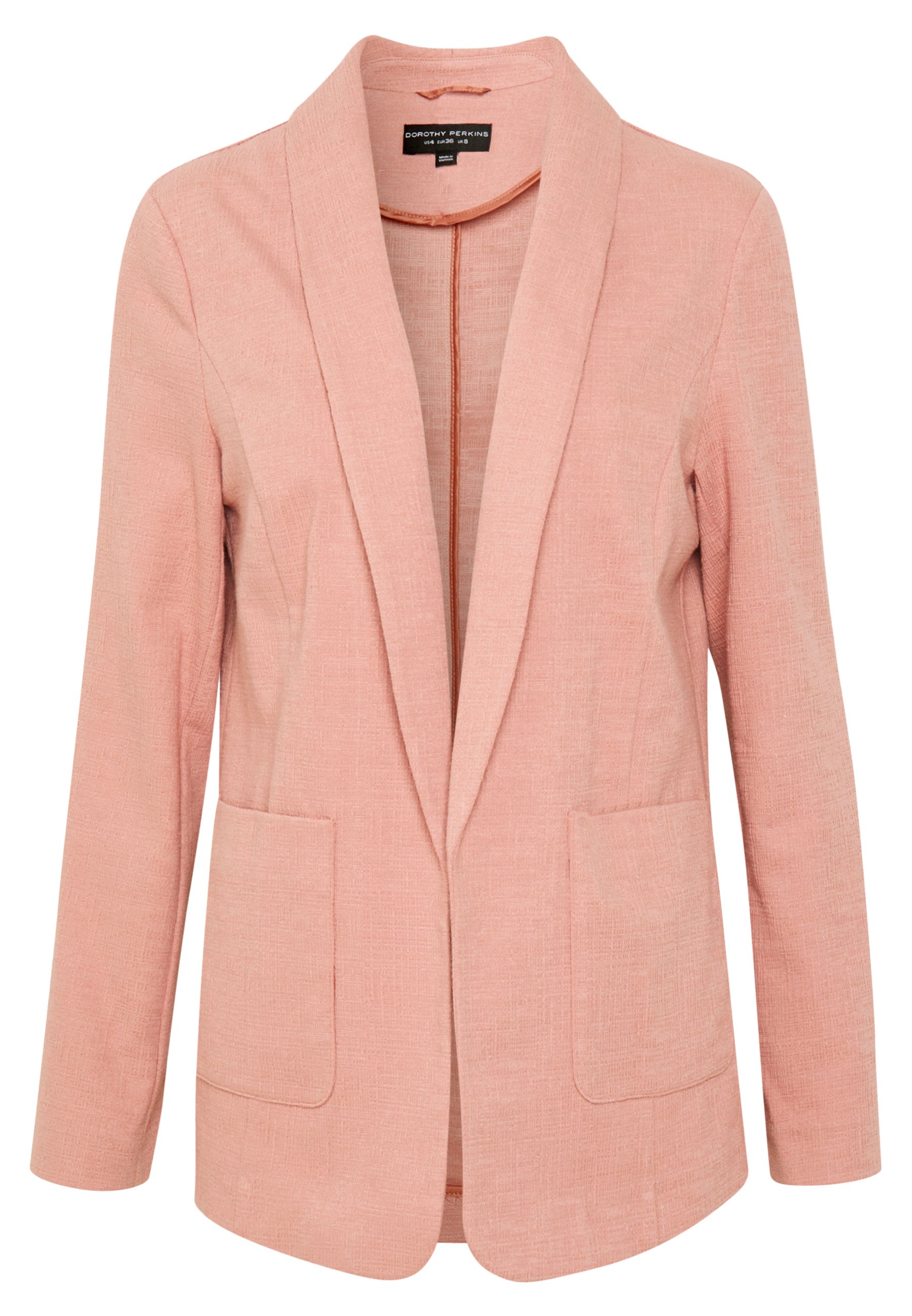 Dorothy Perkins Blazer pink Zalando.no Dorothy Perkins EDGE TO EDGE JACKET - Blazer - pink