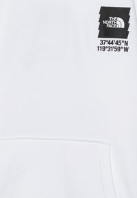 The North Face COORDINATES GRAPHIC OVERSIZED HOODIE UNISEX - Mikina s kapucňou - white