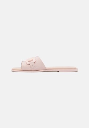 Sandalias planas - soft rose