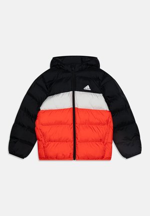 adidas Performance KIDS UNISEX - Giacca invernale - black/grey one/bright red