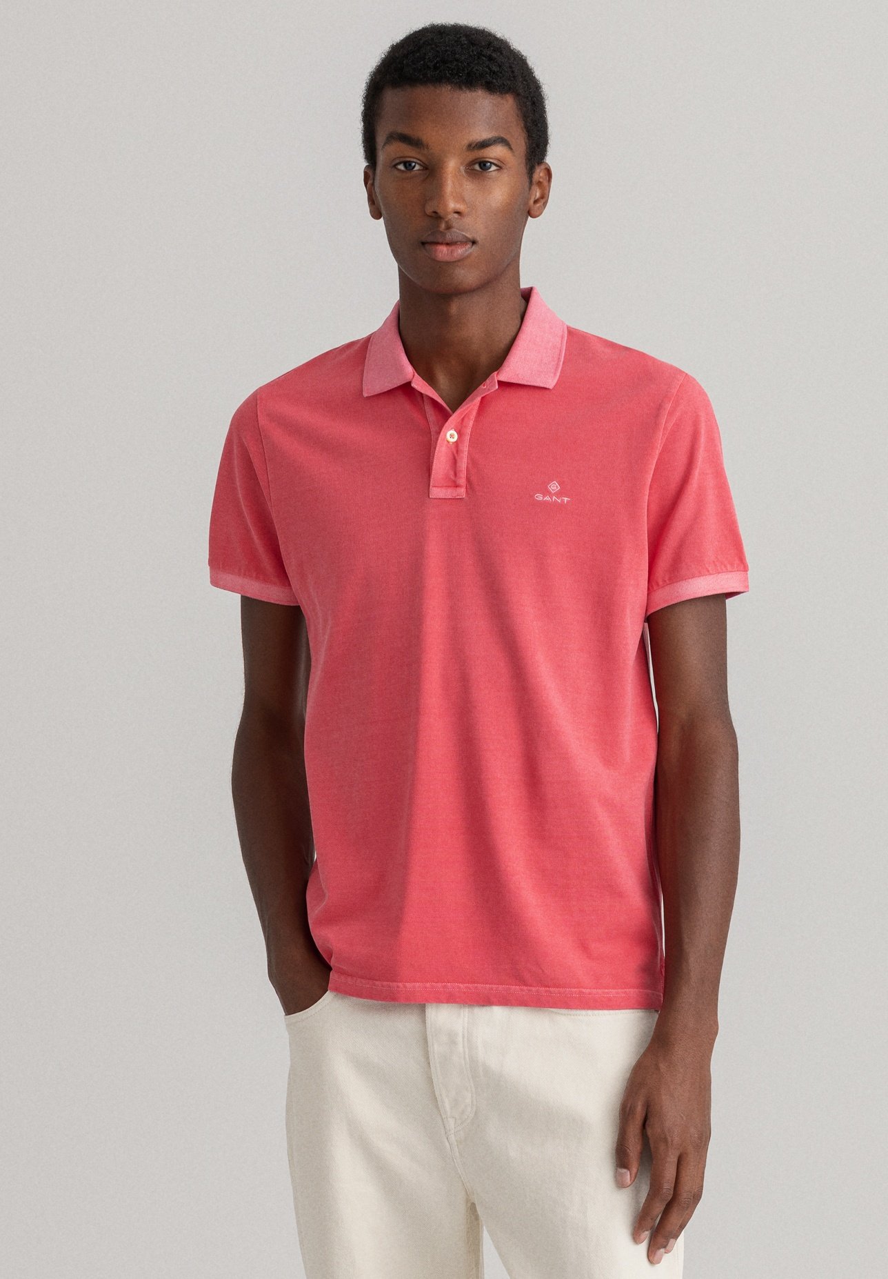 GANT SUNBLEACHED SS RUGGER - Polo shirt 