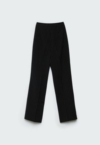 Stradivarius Kalhoty - black