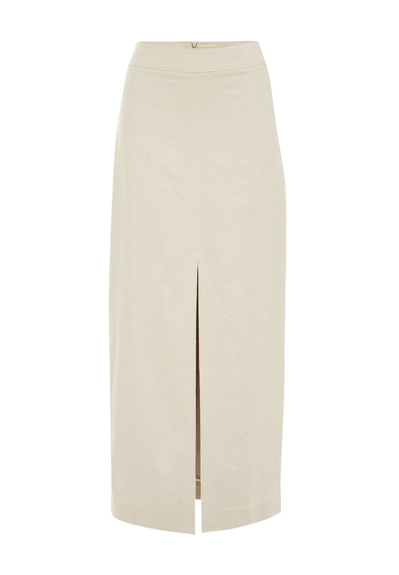 WE Fashion Maxirok beige