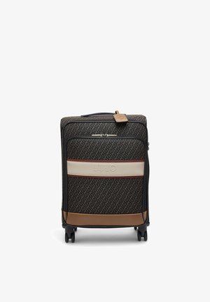 LIU JO, LIU JO JACQUARD MONOGRAM TROLLEY - Trolley - brown