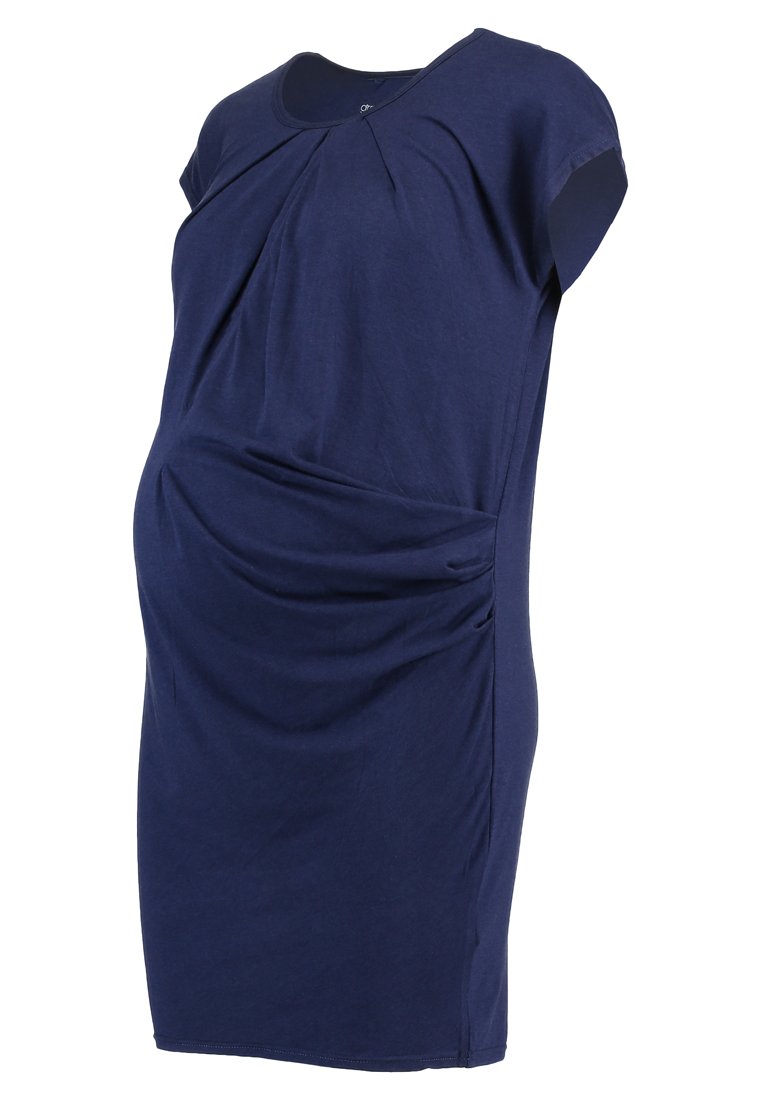 Spring Maternity Jurk donkerblauw