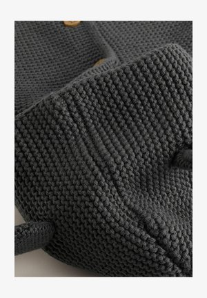 Next REGULAR FIT - Chaqueta de punto - charcoal grey