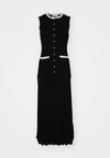 ROBE LONGUE CROCHET - Vestito lungo - noir