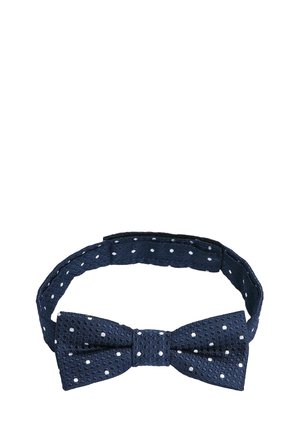 UNISEX - Csokornyakkendő - navy dotted