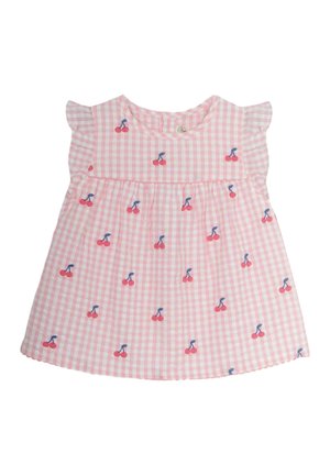 CHERRY EMBROIDERED PRETTY-REGULAR FIT - Blus - pink