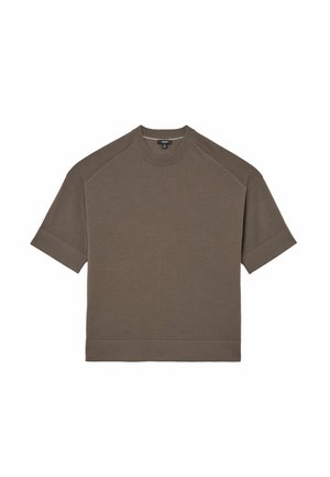 Reiss, T-shirts basic - ridge brown
