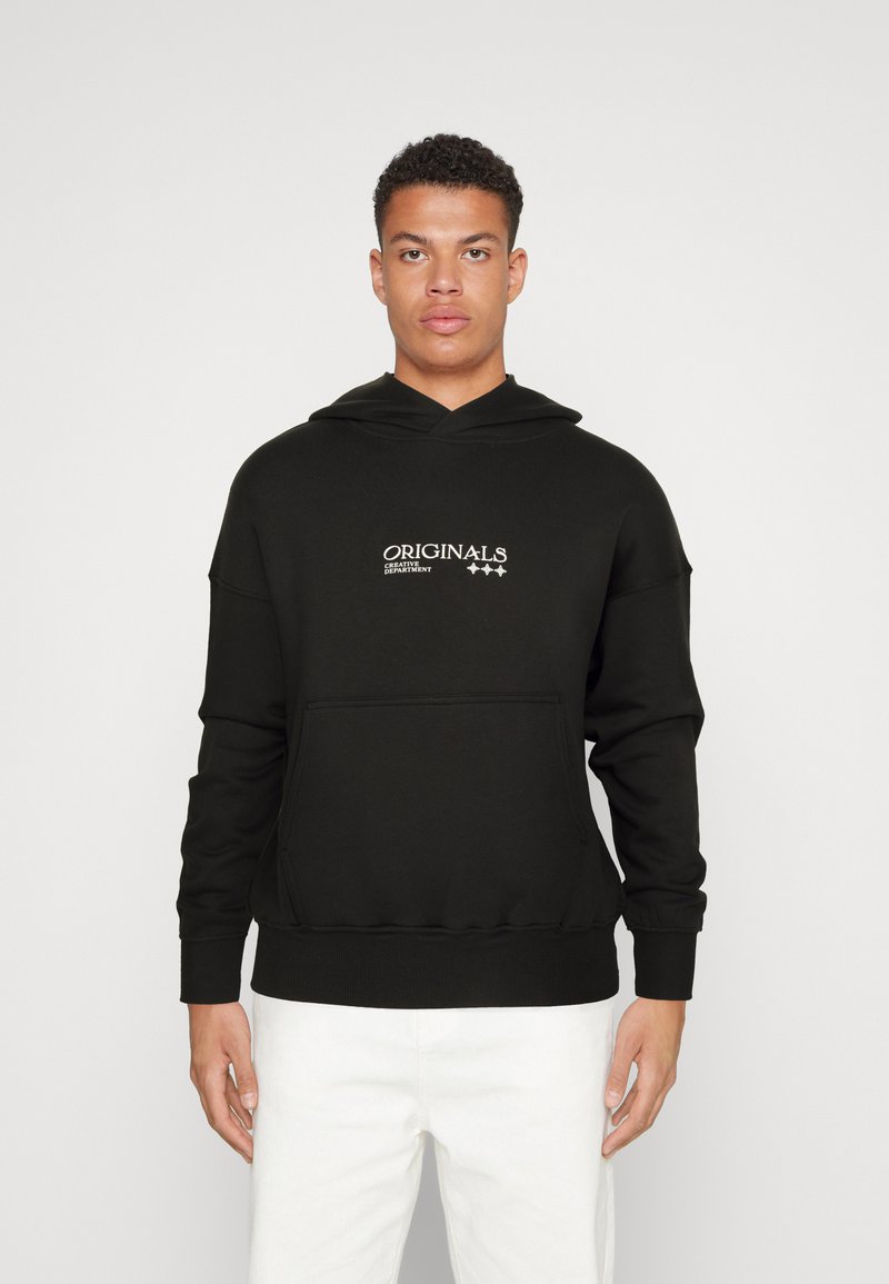 Jack & Jones - JORGRACIA GRAPHIC HOOD - Pulóver - black, Nagyítás