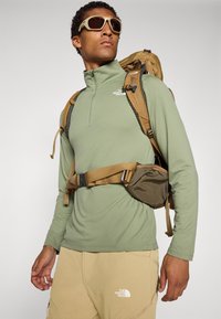 The North Face 1/4 ZIP TEE - Longsleeve - bark mist
