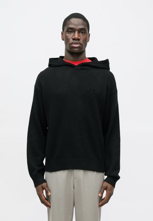 EDWARD HOODIE - Φούτερ με κουκούλα - black