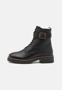 HEIDI - Botine cu șireturi - black