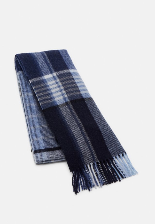 DIPPER CHECK - Scarf - blue