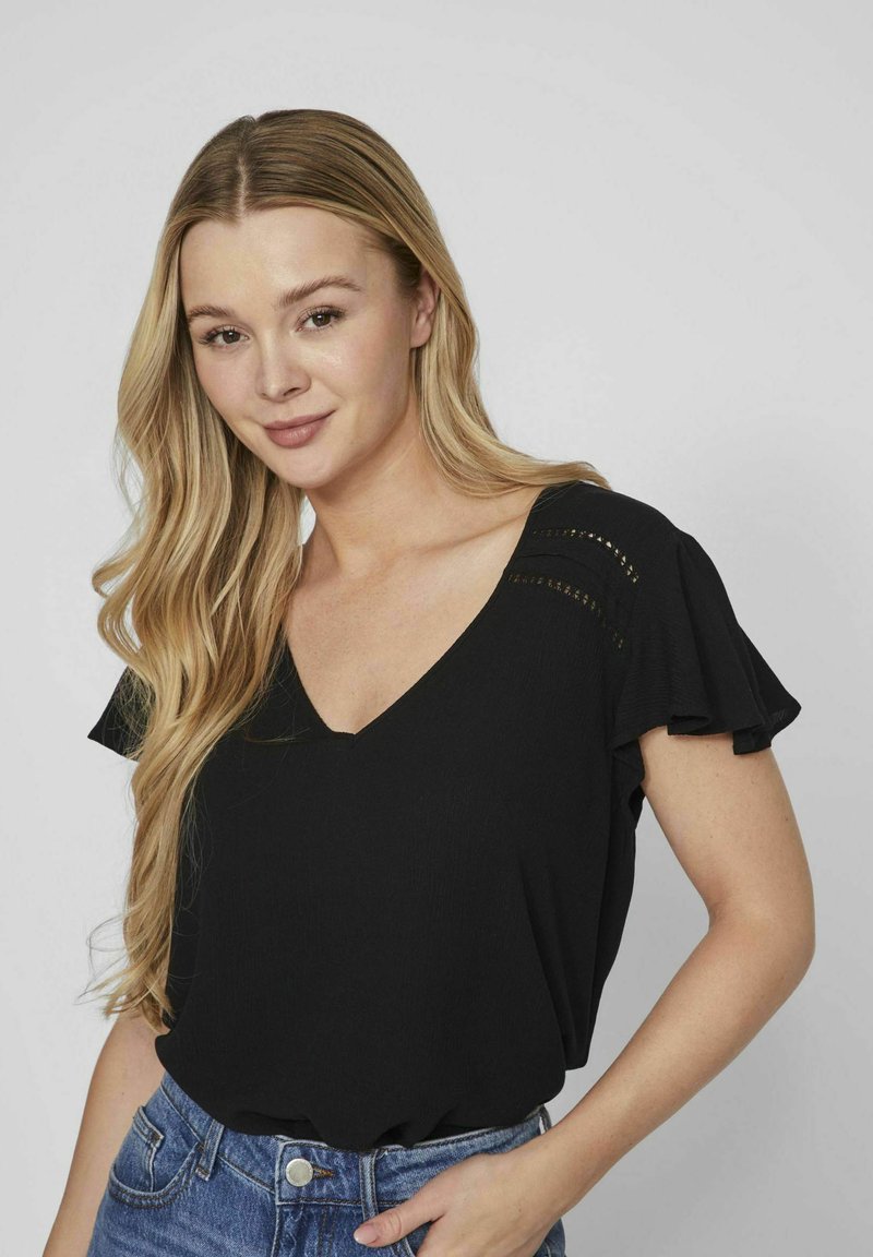 VILA MESA - Blus - black