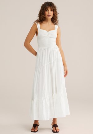 WE Fashion, Robe longue - white