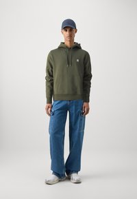 Tommy Hilfiger MONOGRAM HOODIE - Sweatshirt - army green