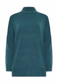 TURTLE NECK - Trui - teal