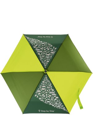 Step by Step MAGIC EFFECT  - Umbrella - lime