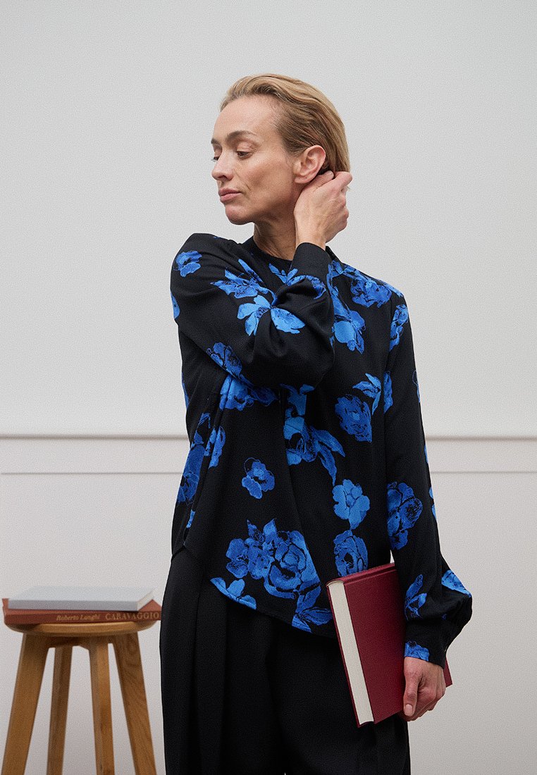 Selected Femme Overhemdblouse zwart Selected Femme Overhemdblouse zwart