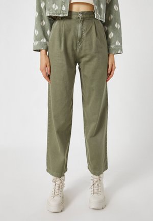 Jean flare - green